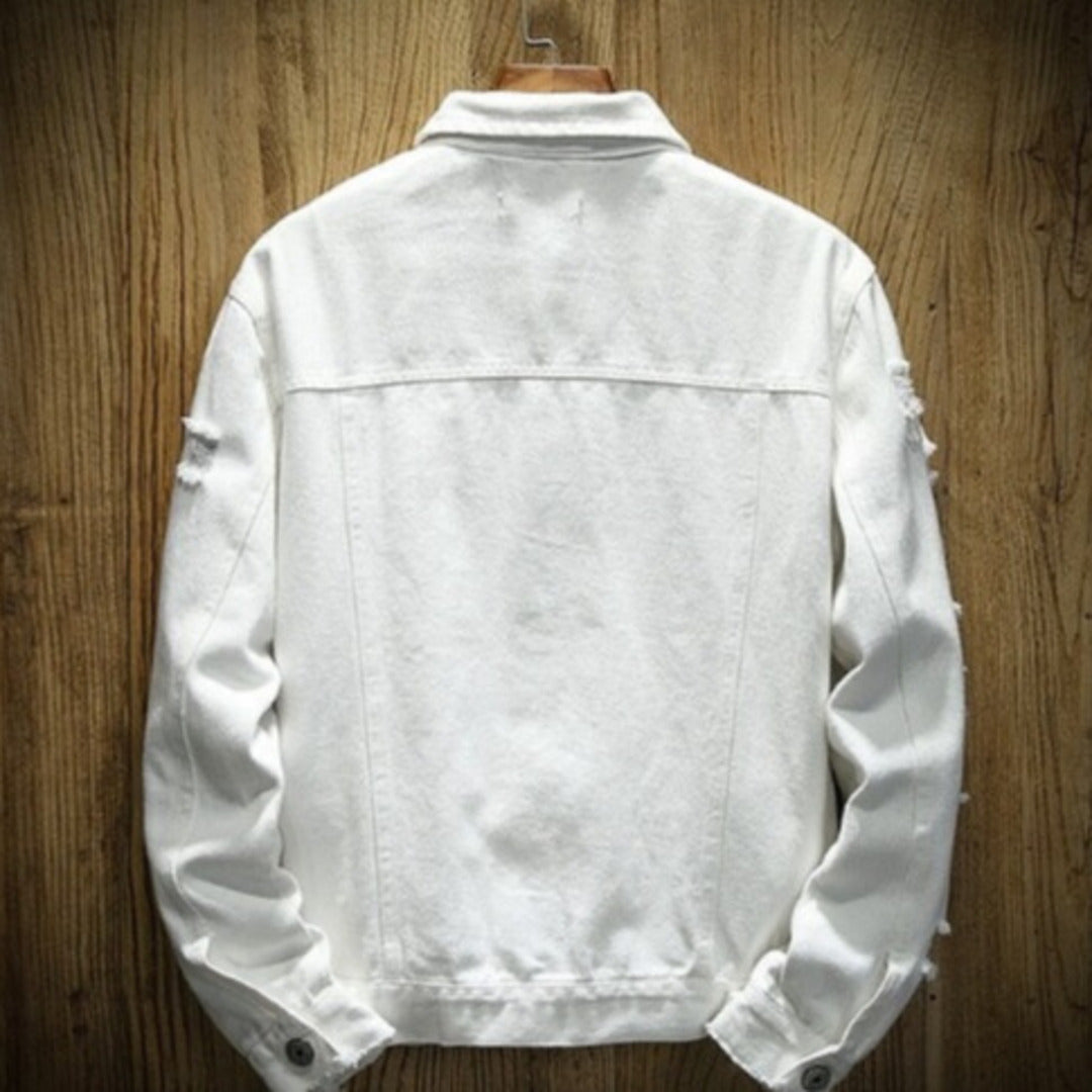 Bastian Ripped-Detail Jacket