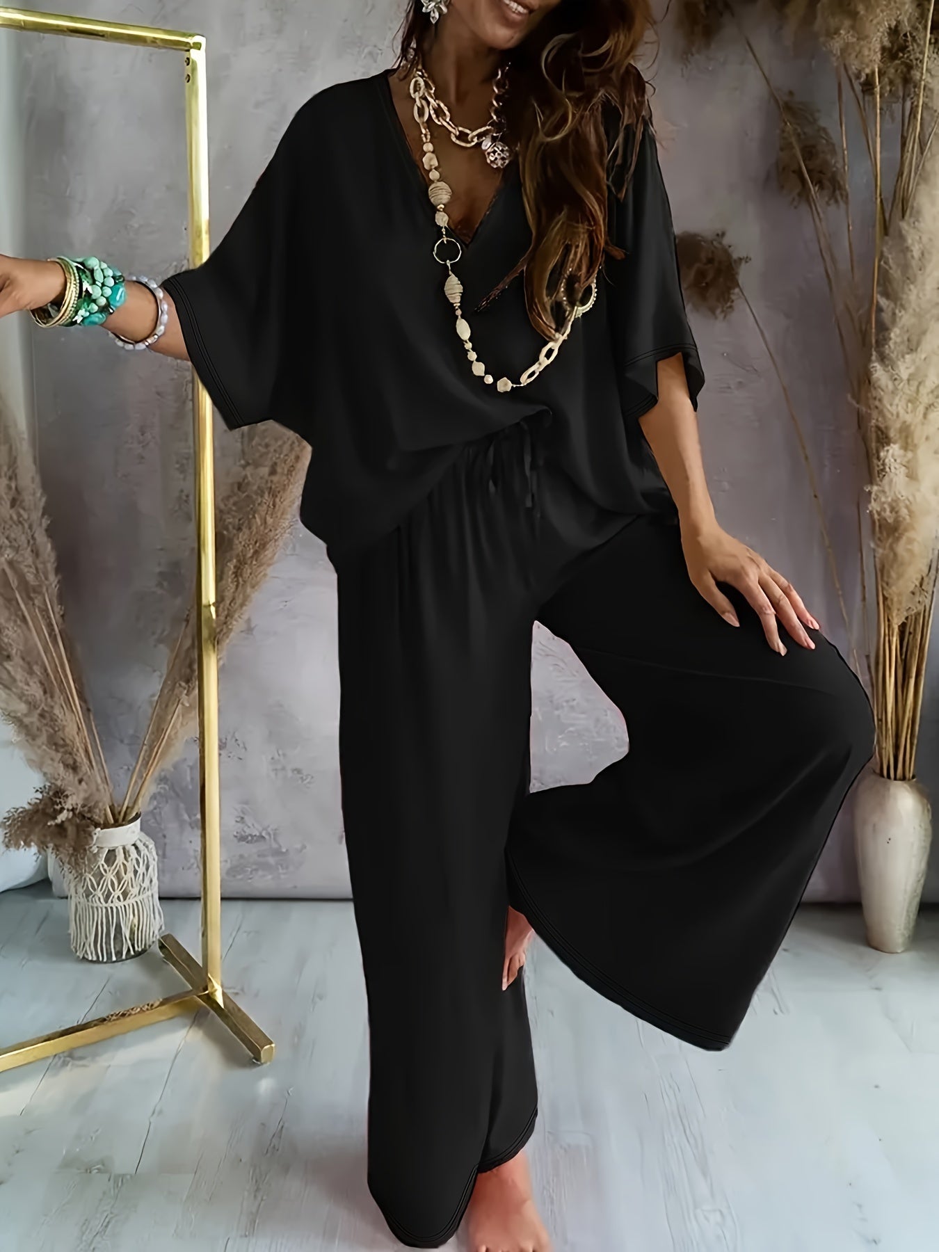 Nina Effortless Lounge Set - Cozy, Chic Comfort for Everyday Relaxation