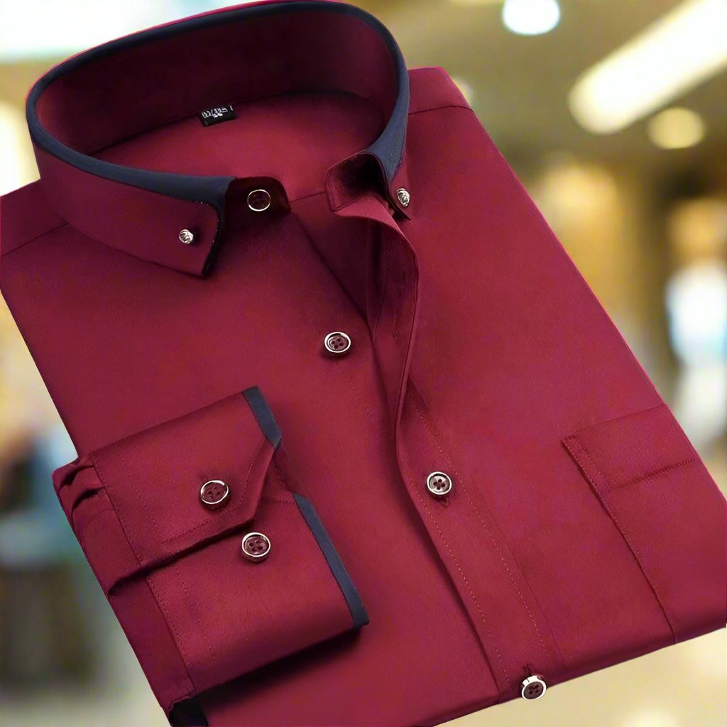 Stratford Cotton Shirt - Timeless Comfort, Crisp Everyday Style