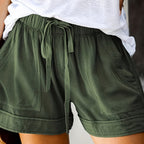 Maya Relaxed-Fit Drawstring Shorts - Effortless Comfort, Everyday Style