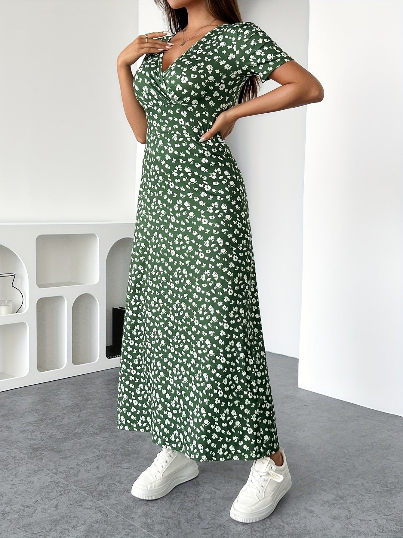 Isla Ruffle Knit Dress - Elegant Knit with Delicate Ruffle Details