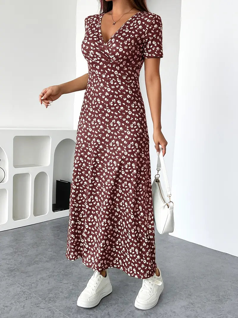 Isla Ruffle Knit Dress - Elegant Knit with Delicate Ruffle Details