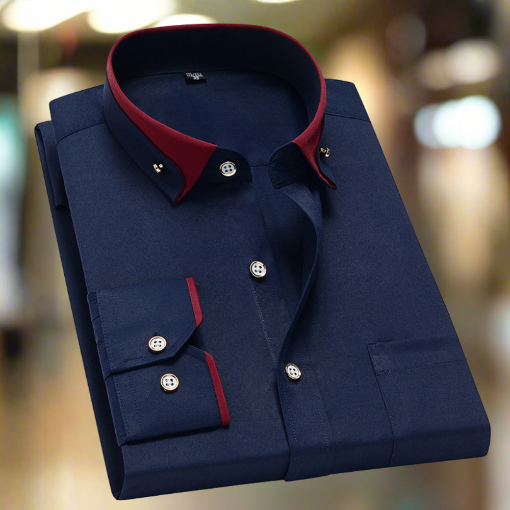 Stratford Cotton Shirt - Timeless Comfort, Crisp Everyday Style