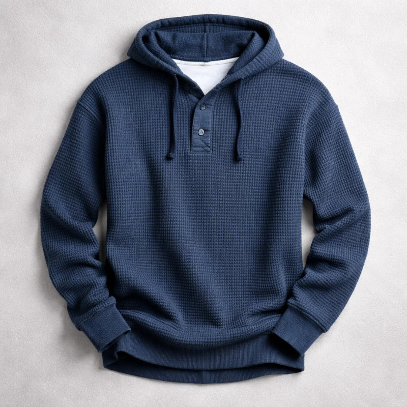 Bromley Waffle Hoodie - Ultra-Soft, Cozy Everyday Essential