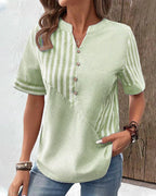 Anya Striped Blouse - Effortless Everyday Style