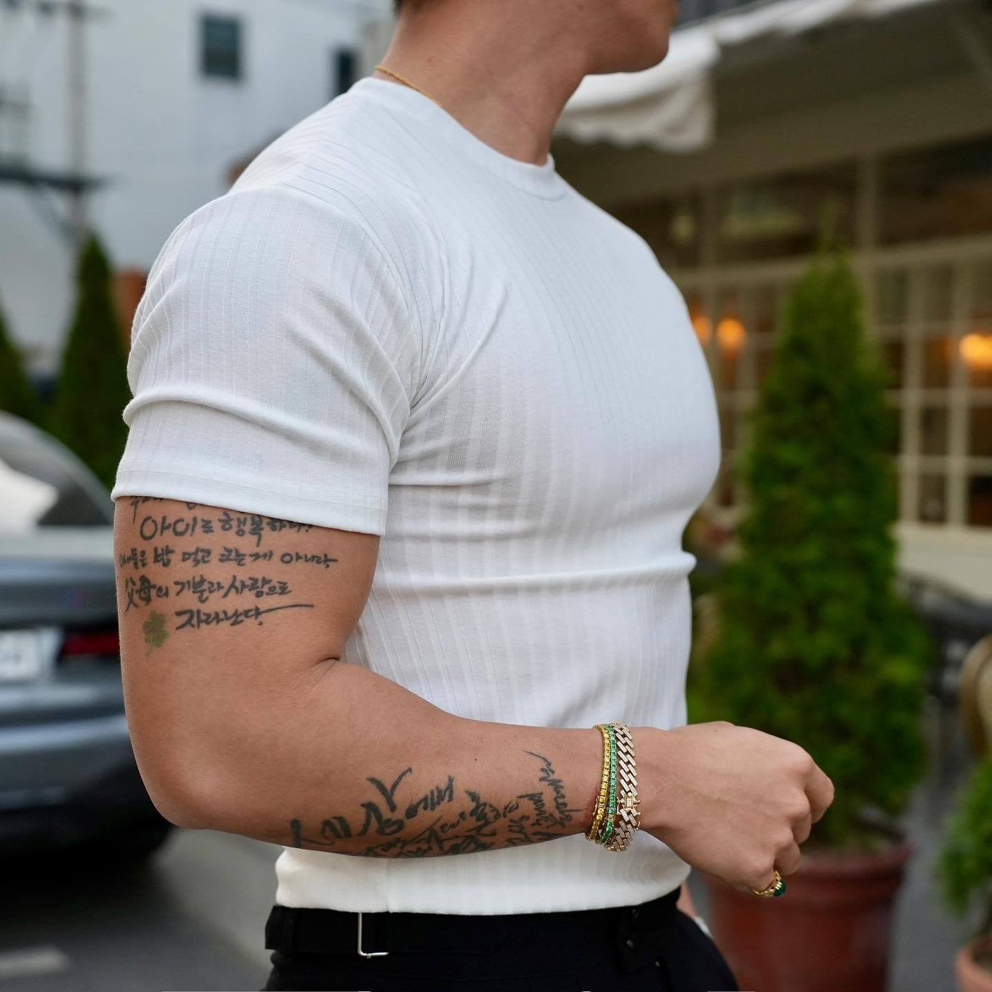 Milan Fitted Tee - Sleek, Slim-Fit T-Shirt