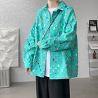 Mosaic Heavy-Duty Buttoned Jacket