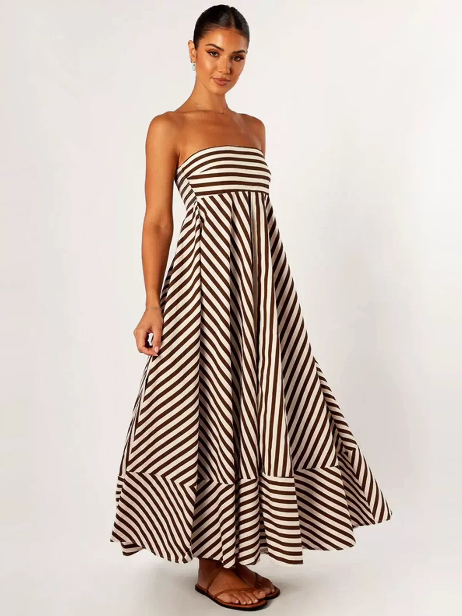 Enchanting Midnight Ruched Maxi Dress