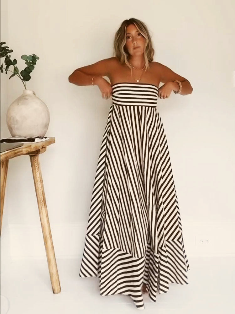 Enchanting Midnight Ruched Maxi Dress