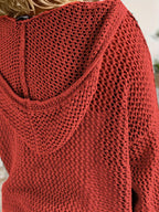 Lana Knit Hooded Sweater - Ultra-Soft, Cozy Cable-Knit for Everyday Comfort