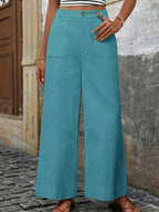 Mara High-Waisted Relaxed-Fit Trousers for Effortless Style