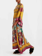Elegant Long Flowing Maxi Dress for Casual Chic and Fashion-Forward Style