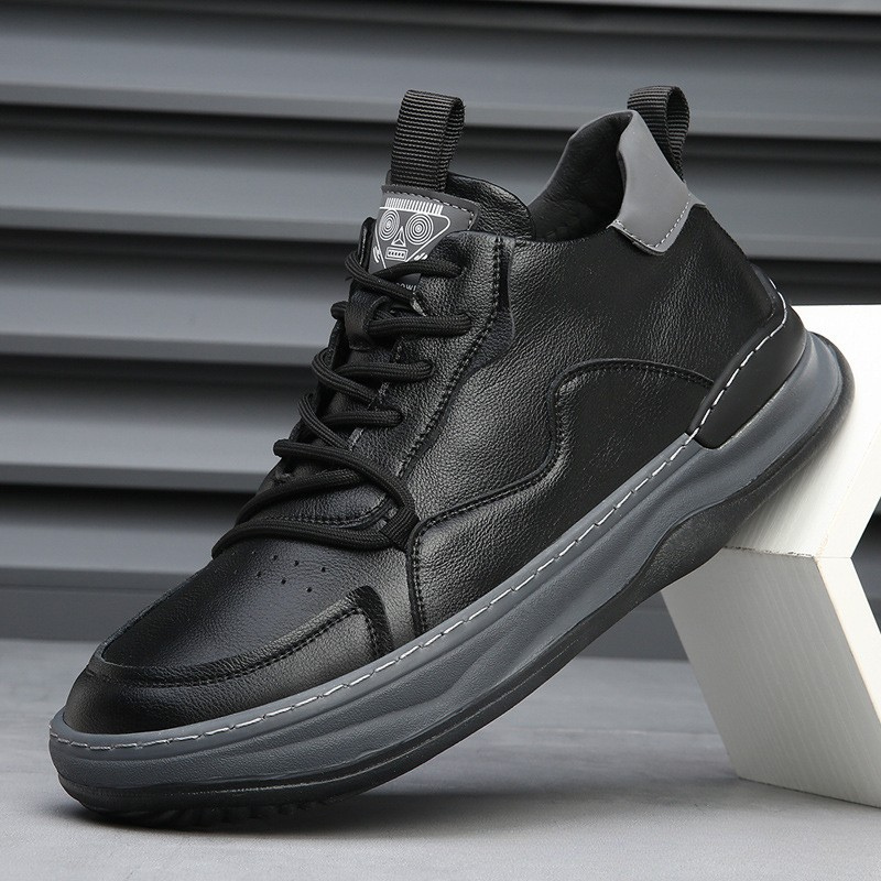Moretti Leather Trainers