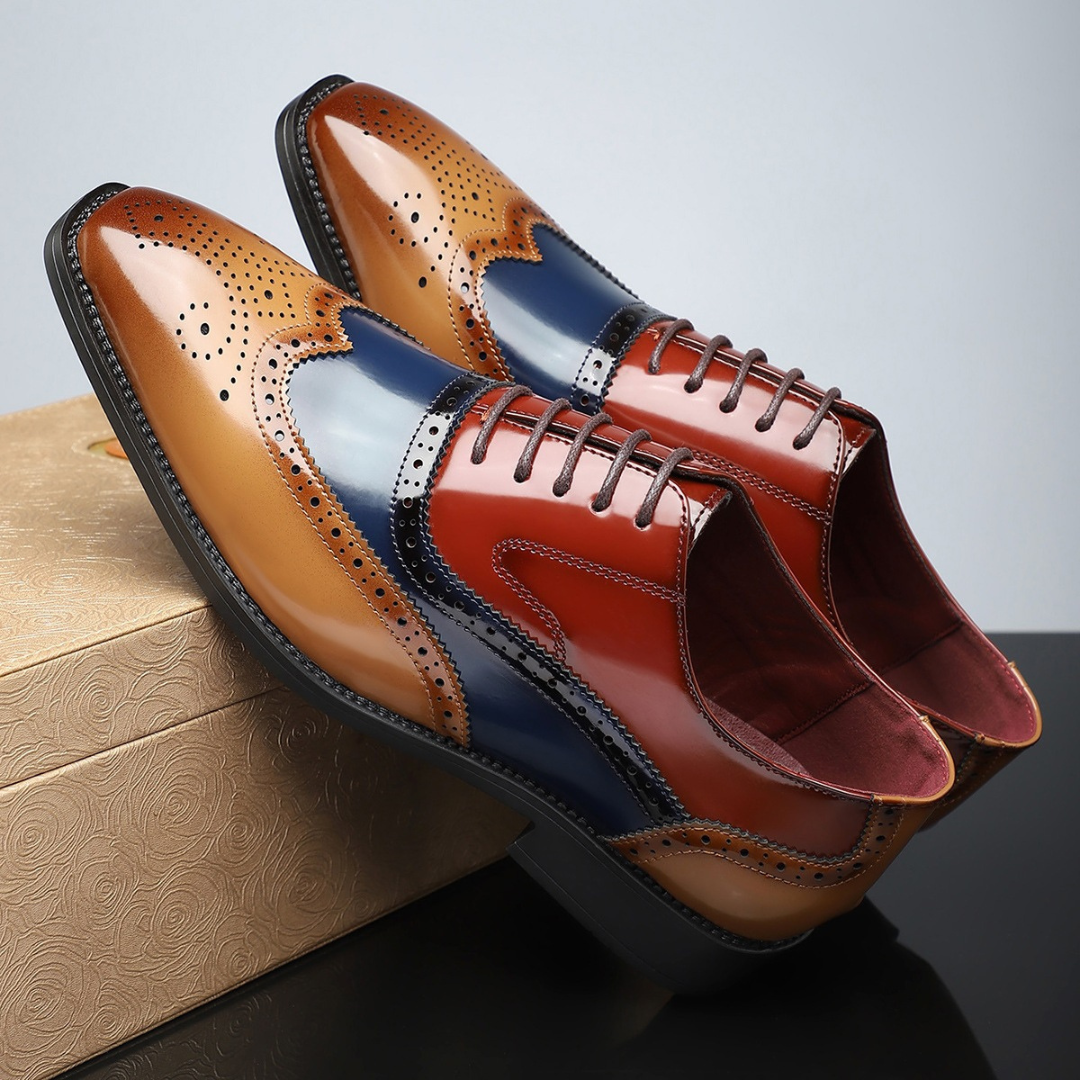 Wellington Brogue Dress Shoes