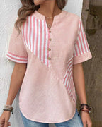 Anya Striped Blouse - Effortless Everyday Style