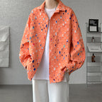 Mosaic Heavy-Duty Buttoned Jacket