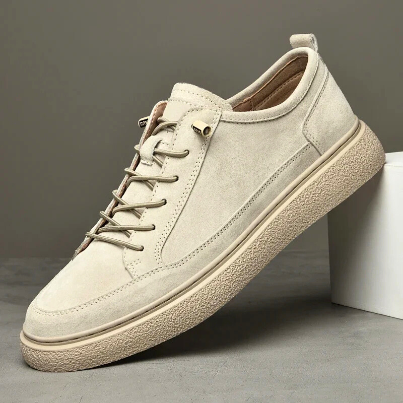 Sebastien Suede Trainers - Premium Soft Suede, Sleek Everyday Comfort