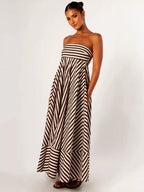 Enchanting Midnight Ruched Maxi Dress