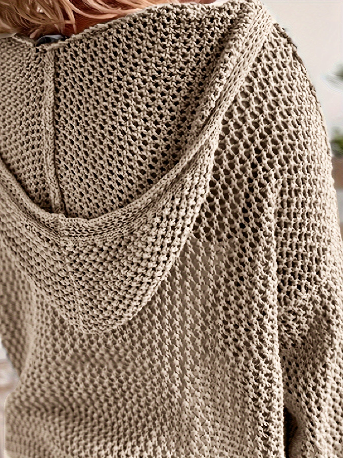 Lana Knit Hooded Sweater - Ultra-Soft, Cozy Cable-Knit for Everyday Comfort
