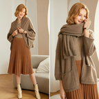 Alpina Merino Shawl - Plush, Cozy Wool Wrap