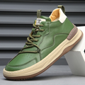 Moretti Leather Trainers