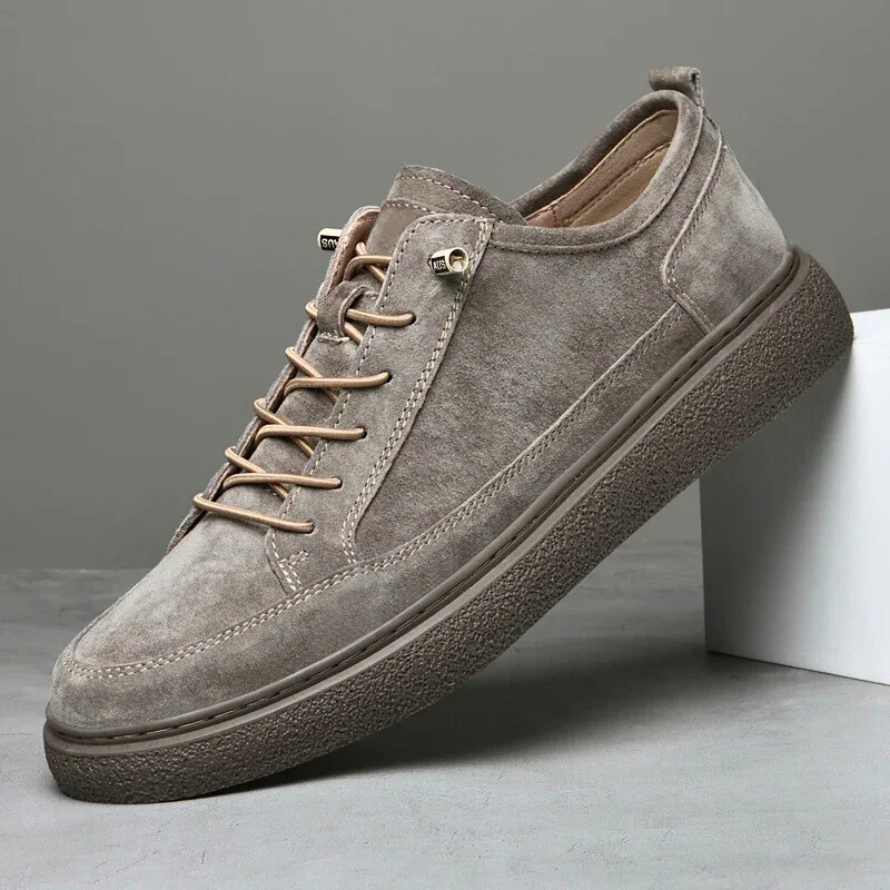 Sebastien Suede Trainers - Premium Soft Suede, Sleek Everyday Comfort