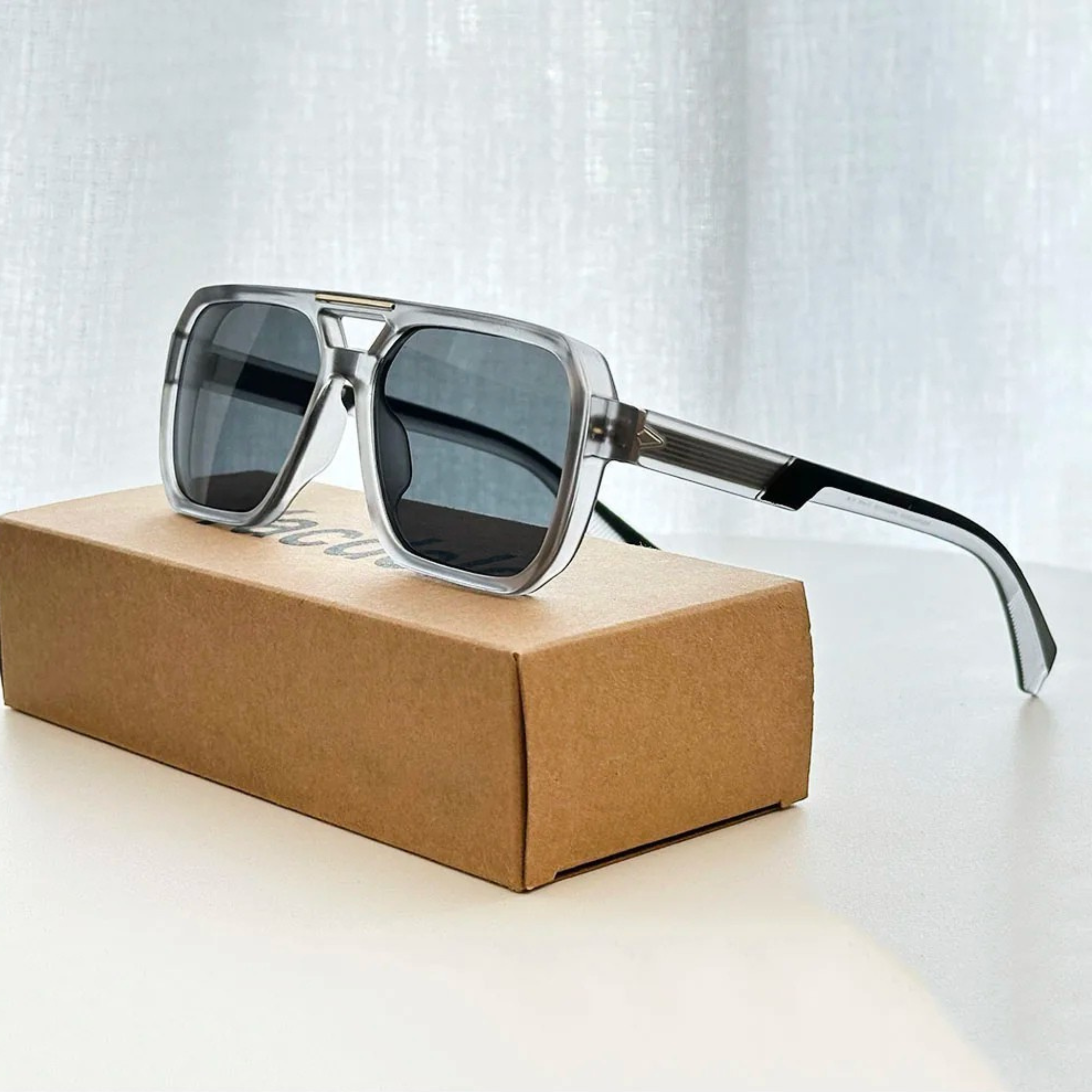 Thatcher Aviator Sunglasses - Iconic Style with Sleek Metal Frames