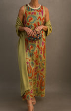 Clara Maxi Dress & Stole Set