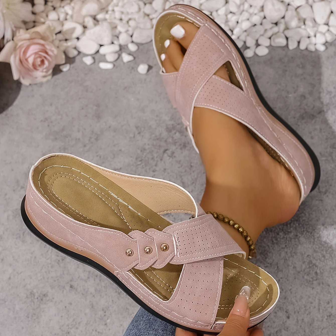 Alora Orthopaedic Wedge Sandals