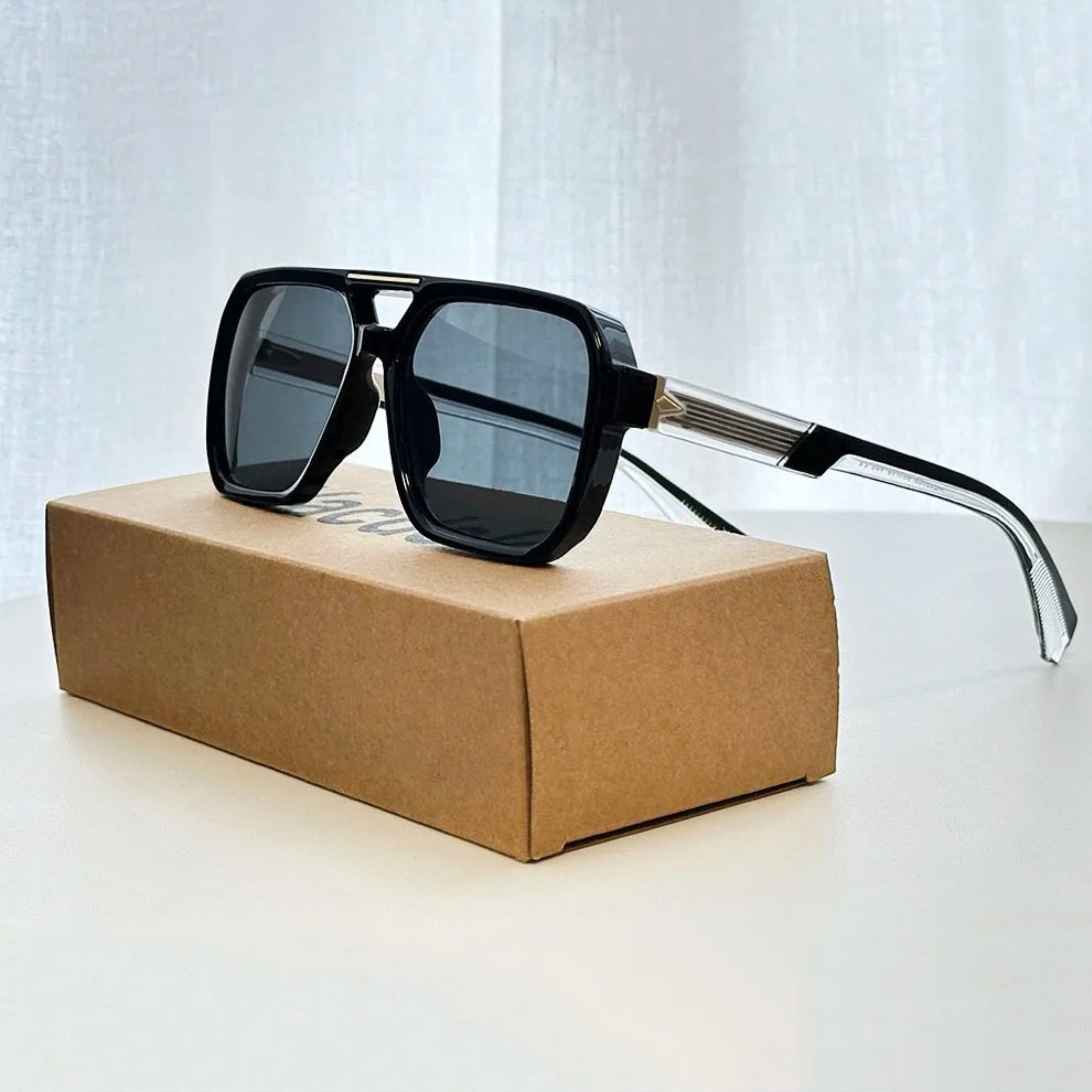 Thatcher Aviator Sunglasses - Iconic Style with Sleek Metal Frames