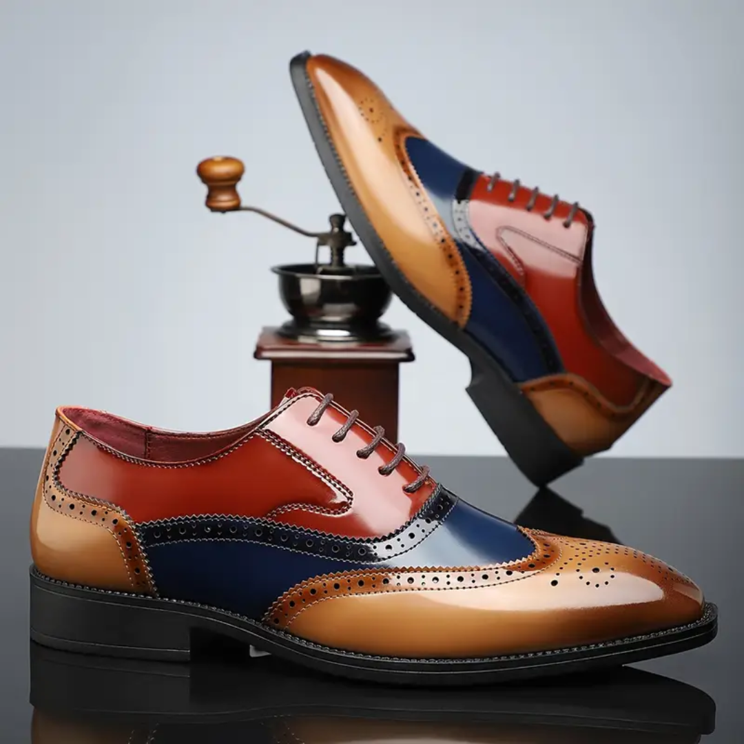 Wellington Brogue Dress Shoes