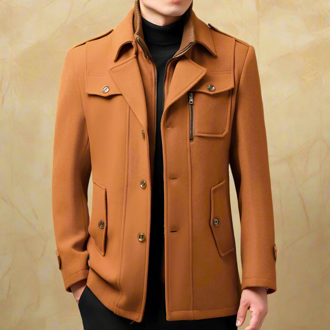 Massimo Adriano Trench Coat – Timeless Italian Style, Tailored for Modern Elegance