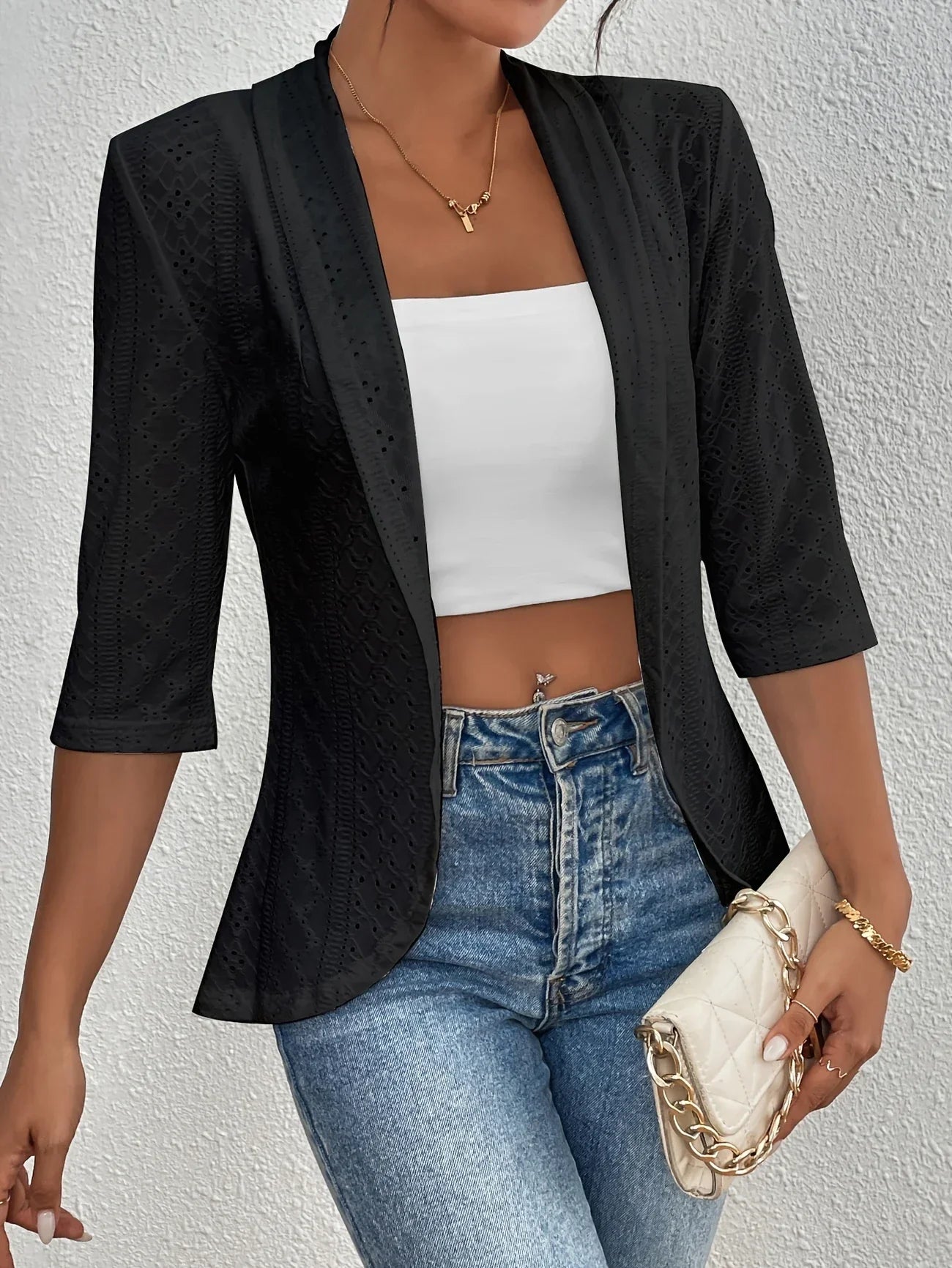Sasha Kimono Drape Coat - Elegant, Fluid Draped Outerwear