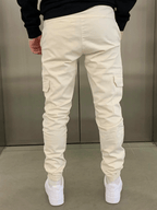 Olympus Cream Cargo Joggers