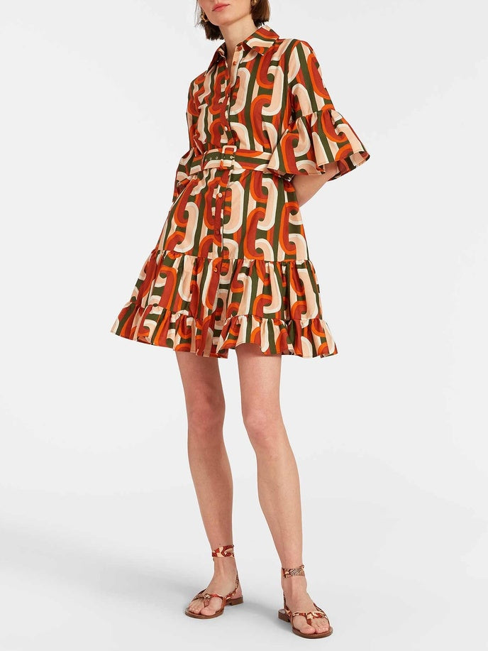 Elegant & Sassy Dropped-Waist Mini Dress