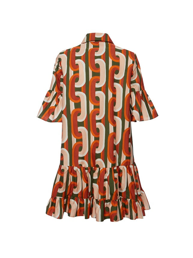 Elegant & Sassy Dropped-Waist Mini Dress