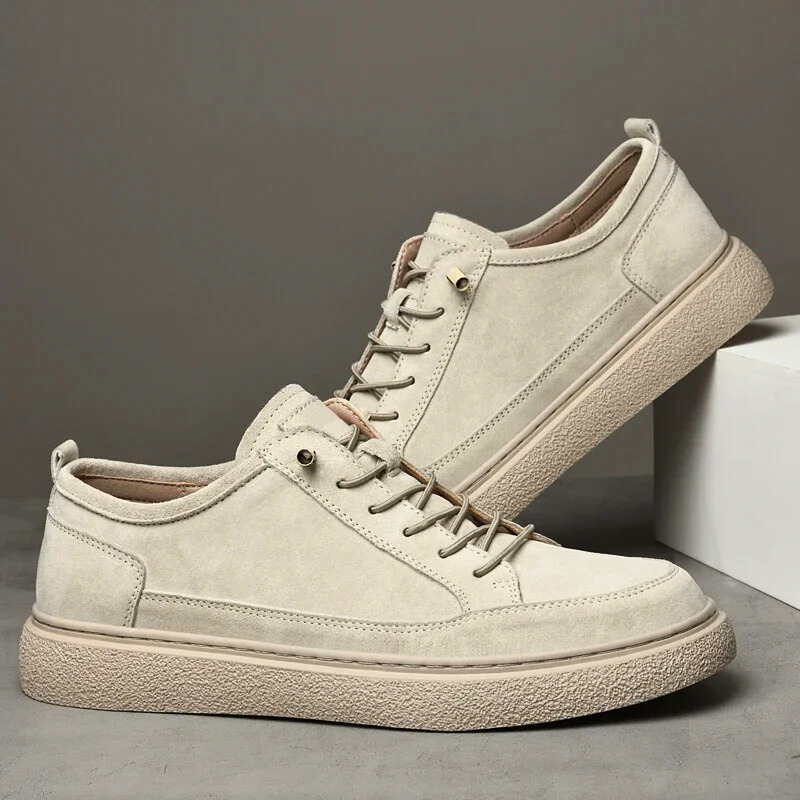 Sebastien Suede Trainers - Premium Soft Suede, Sleek Everyday Comfort