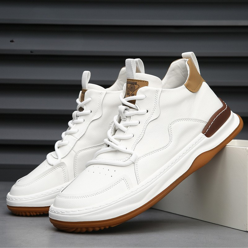 Moretti Leather Trainers