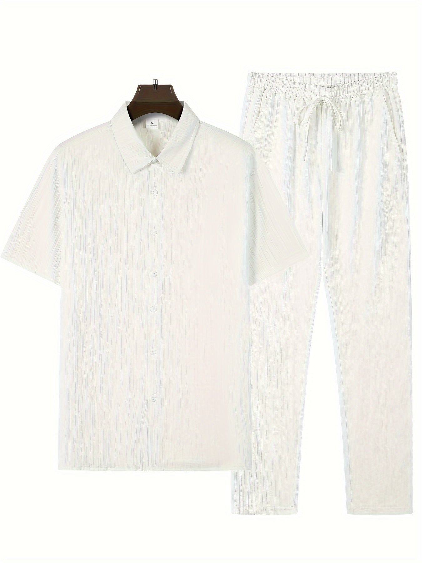 Elias Striped Two-Piece Summer Set — Effortless, Breezy Style for Sunny Days