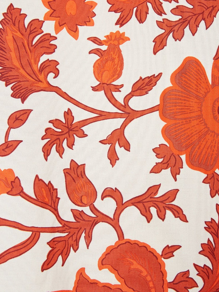 One-of-a-Kind Autumn Print Mini Dress