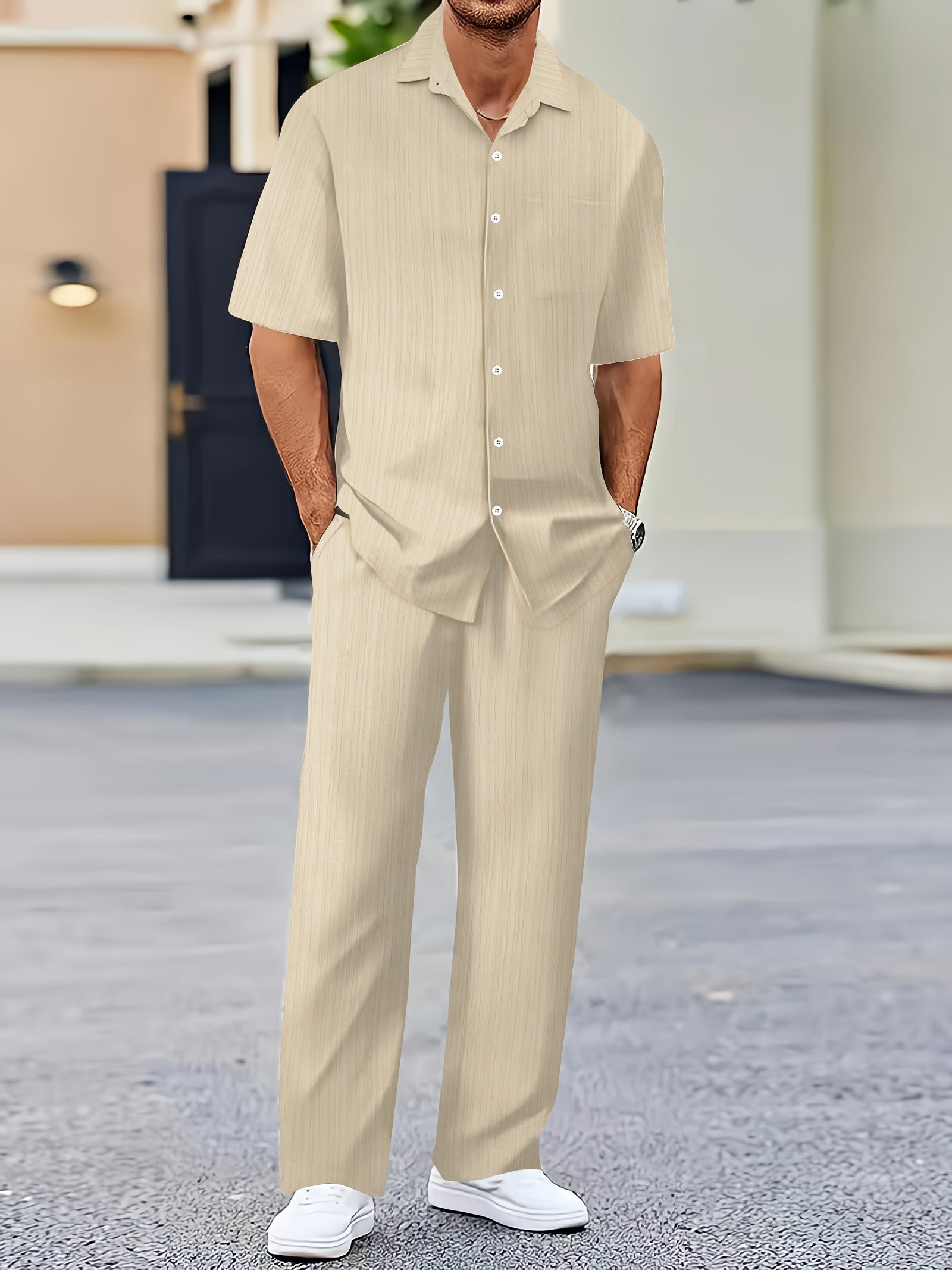 Elias Striped Two-Piece Summer Set — Effortless, Breezy Style for Sunny Days