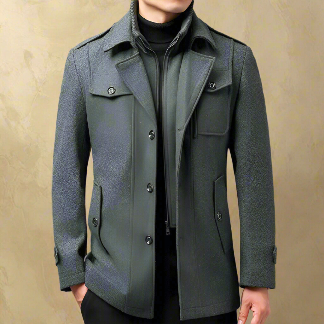 Massimo Adriano Trench Coat – Timeless Italian Style, Tailored for Modern Elegance