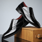 Rhodes Vintage Wingtip Brogues - Timeless Style, Superior Craftsmanship