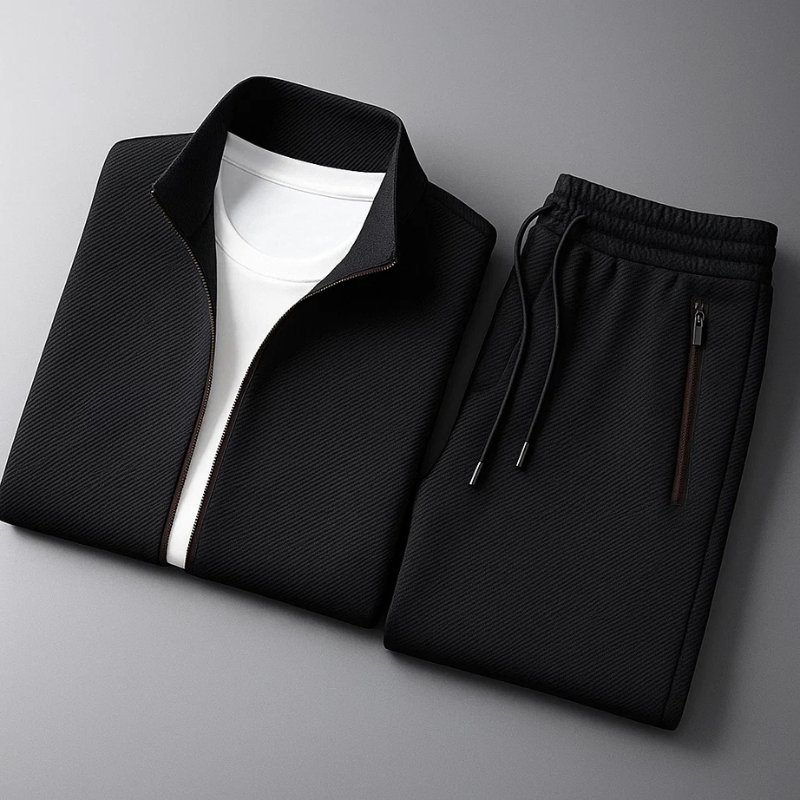 Eldridge Luxe Tracksuit - Premium Comfort, Sleek Style