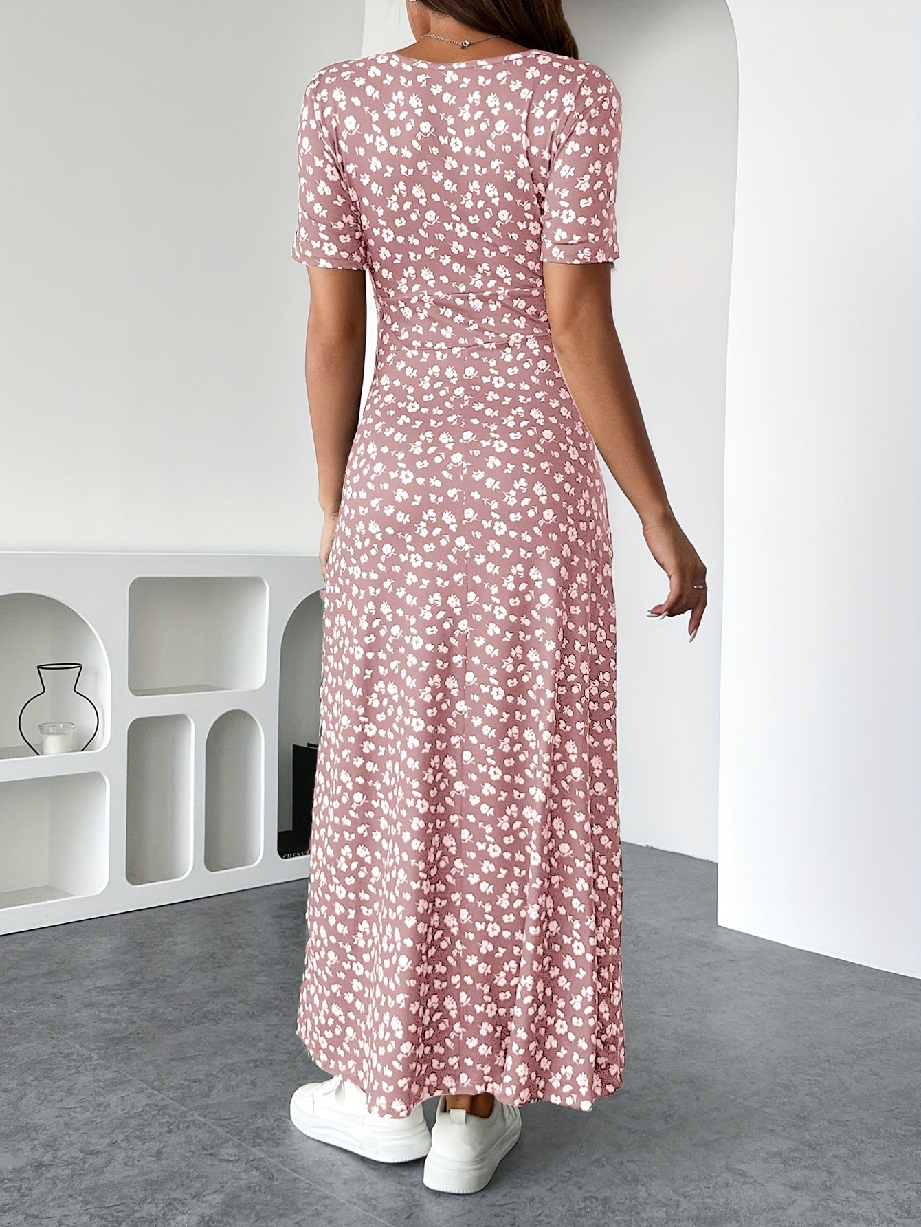 Isla Ruffle Knit Dress - Elegant Knit with Delicate Ruffle Details