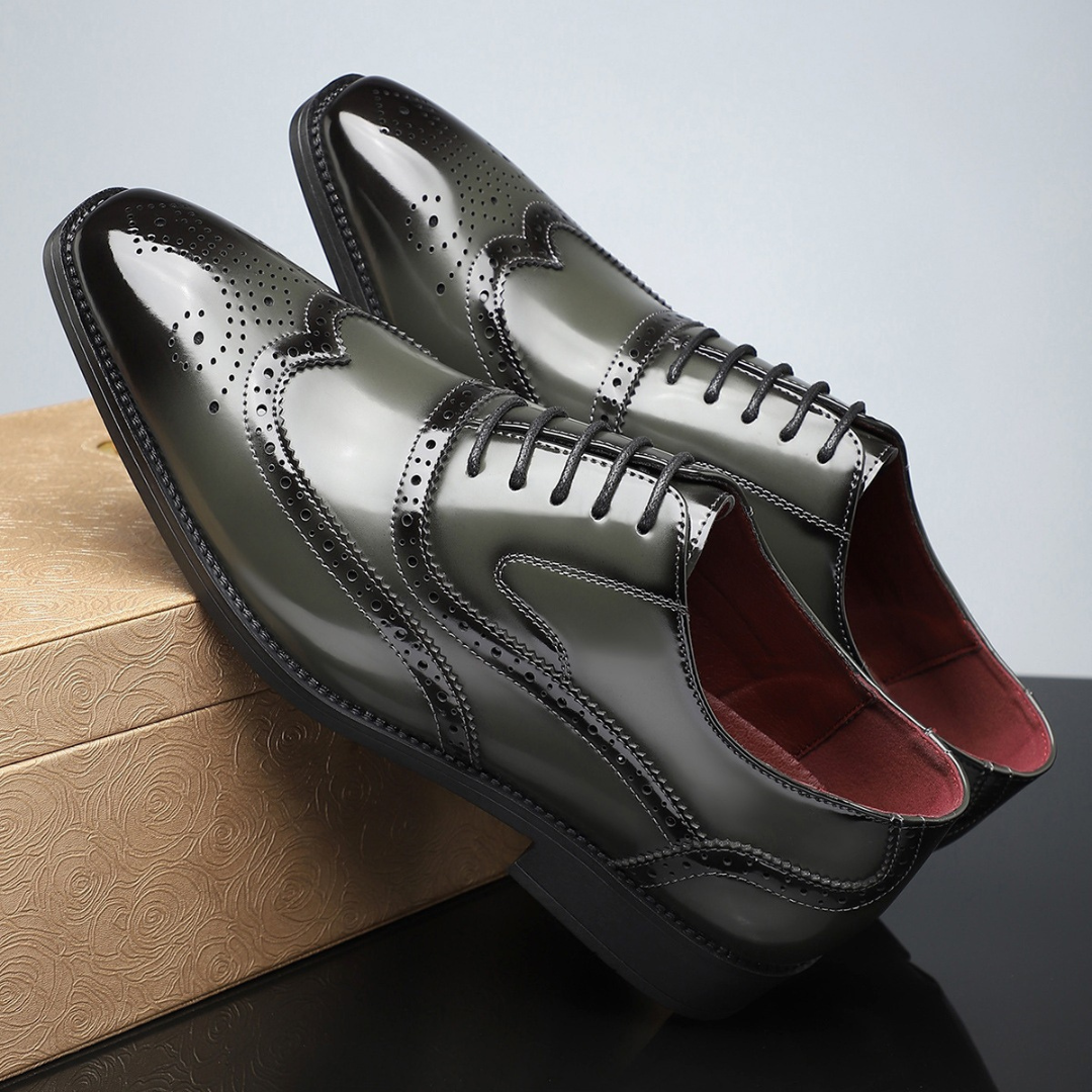 Wellington Brogue Dress Shoes