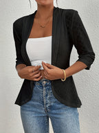 Sasha Kimono Drape Coat - Elegant, Fluid Draped Outerwear