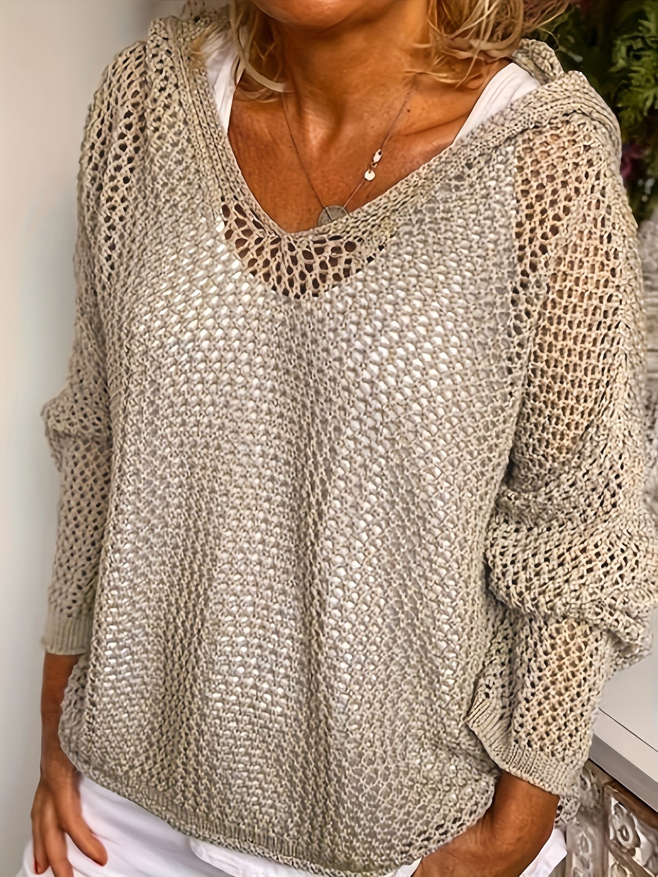 Lana Knit Hooded Sweater - Ultra-Soft, Cozy Cable-Knit for Everyday Comfort