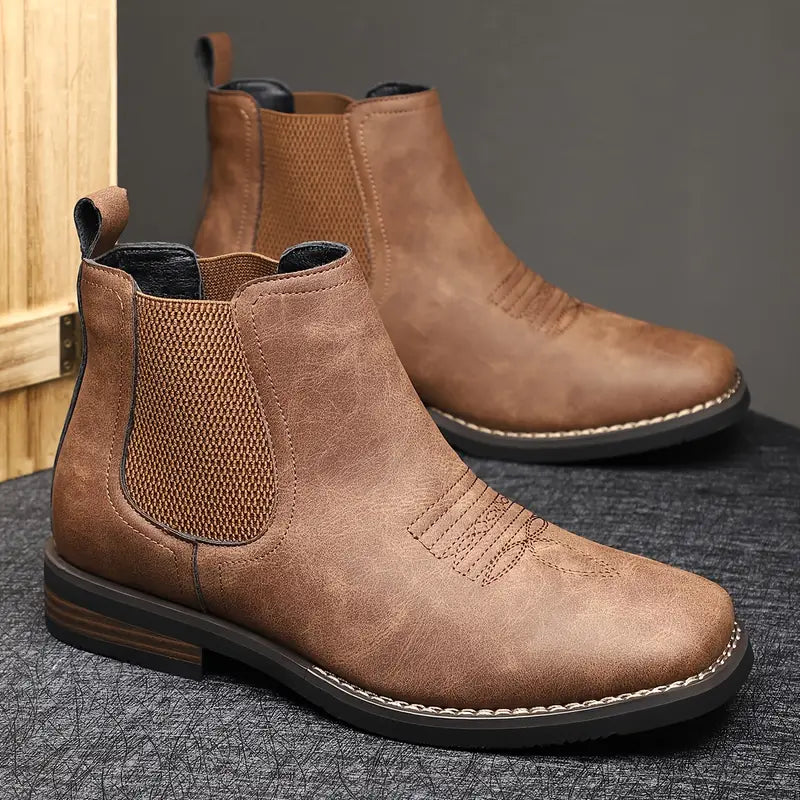 Winston Boot: Rugged Leather, All-Day Comfort