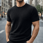 Cassian Cashmere Tee - Ultra-Soft Luxury